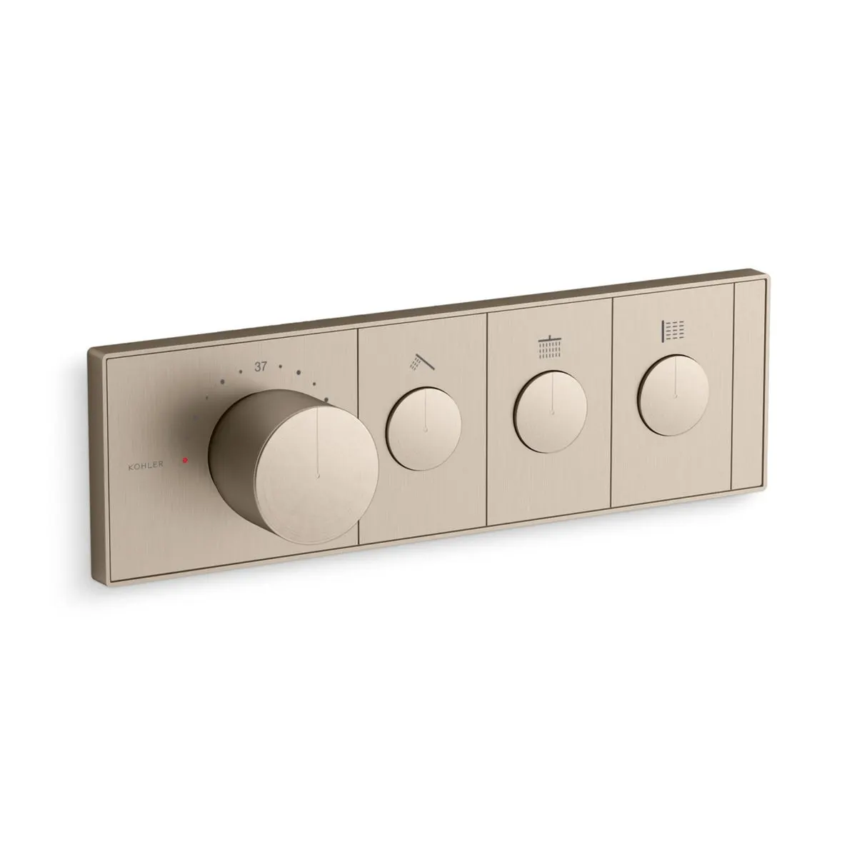 Kohler 3 way thermostatic diverter anthem 26347IN-9-BV 26347IN-9-BV Brushed Bronze - image 1
