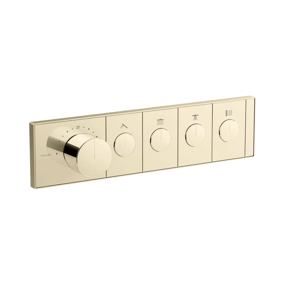 Kohler 4 way thermostatic diverter anthem 26348IN-9-AF 26348IN-9-AF French Gold - image 1