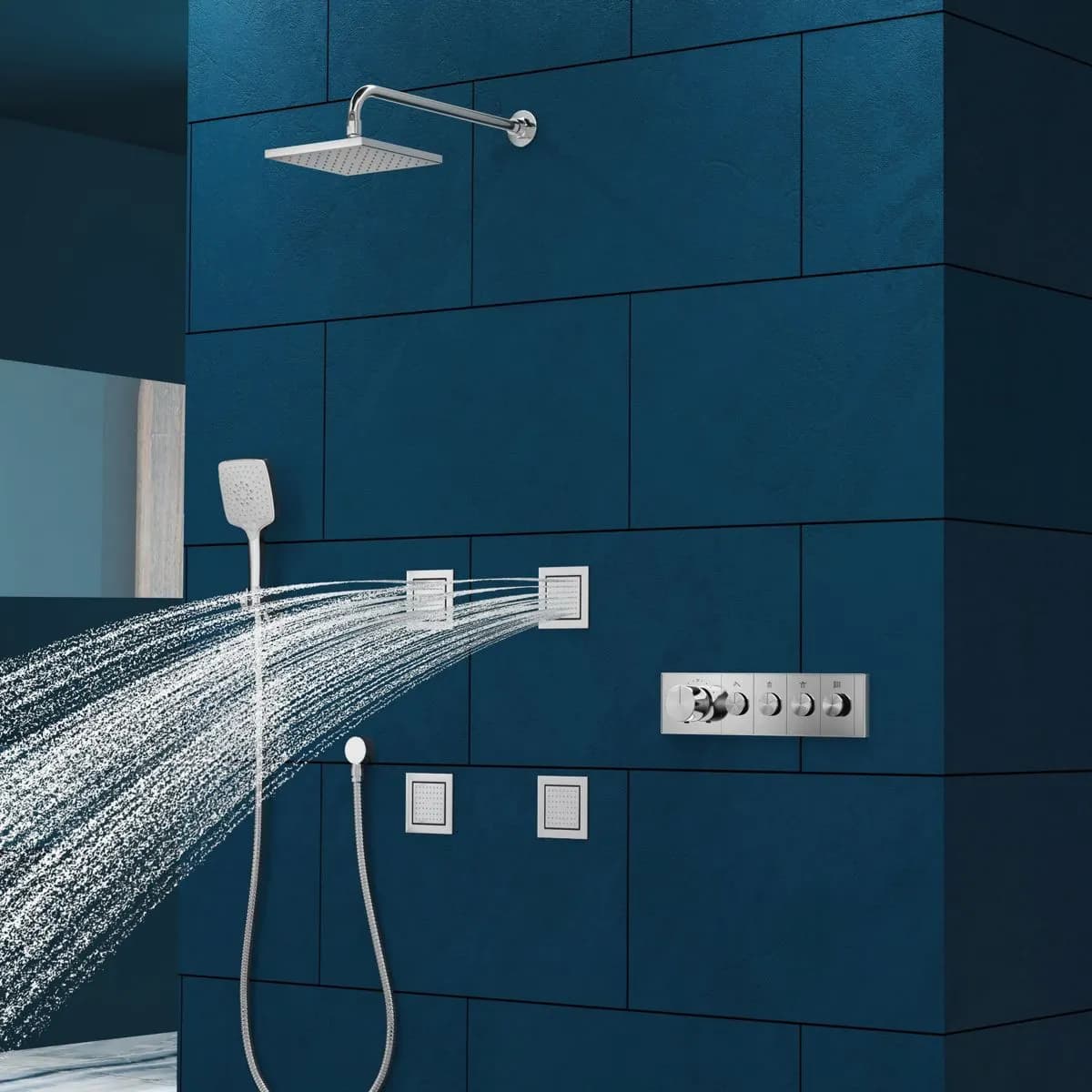 Kohler Anthem 4 Way Thermostatic Diverter 26348IN-9-CP 26348IN-9-CP Chrome - image 3