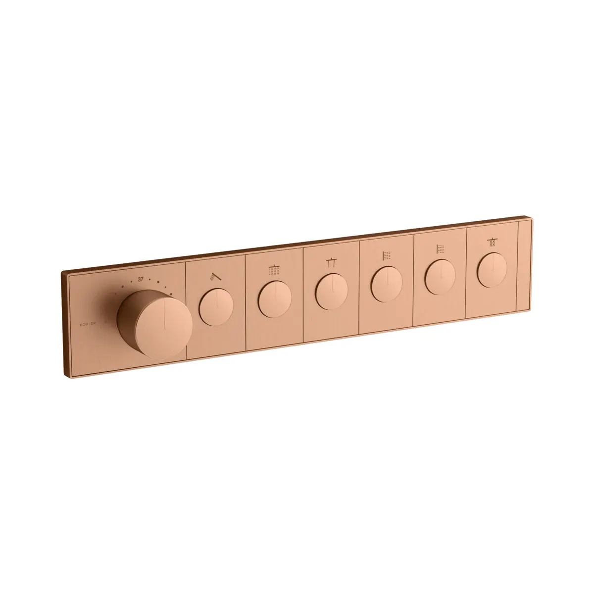 Kohler 6 way thermostatic diverter anthem 26350IN-9-BRD 26350IN-9-BRD Brushed Rose Gold - image 1