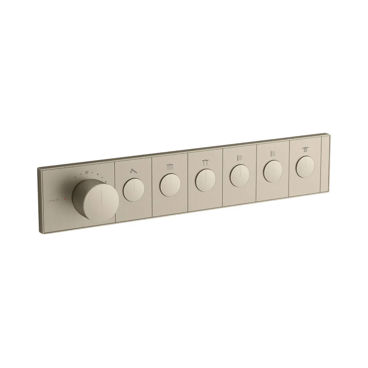 Kohler 6 way thermostatic diverter anthem 26350IN-9-BV 26350IN-9-BV Brushed Bronze - image 1