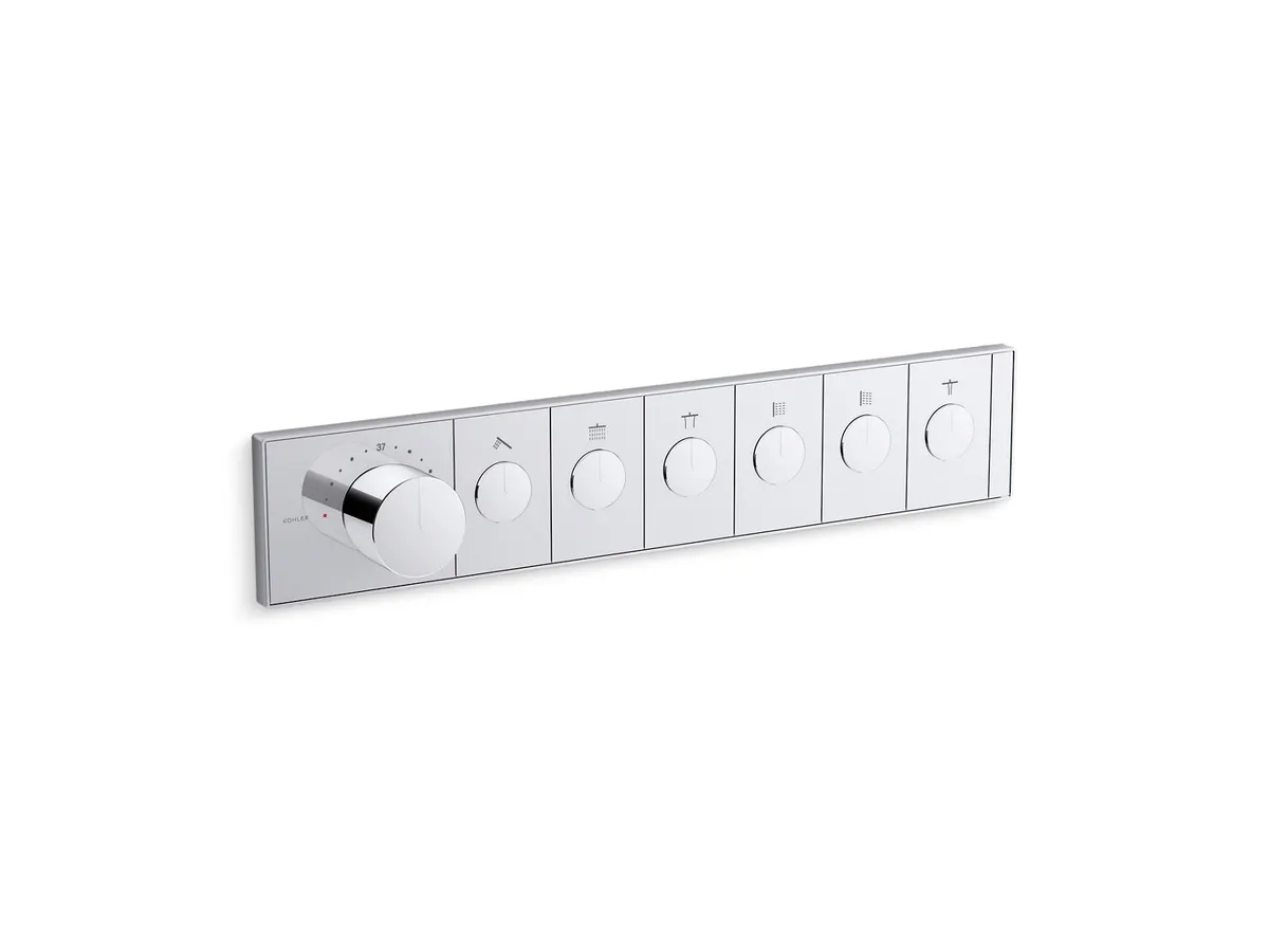 Kohler Anthem 6 Way Thermostatic Diverter 26350IN-9-CP 26350IN-9-CP Chrome - image 1