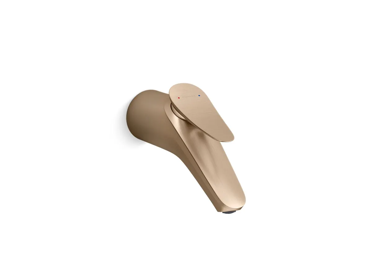 Kohler Fluence Wall Mount Bath Mixer K-38888IN-4ND-BV 38888IN-4ND-BV Brushed Bronze - image 1
