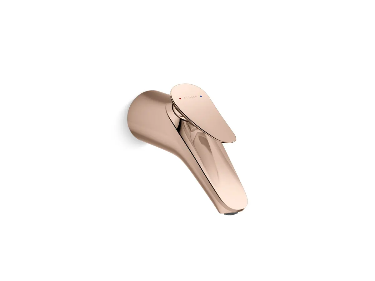 Kohler Fluence Wall Mount Bath Mixer K-38888IN-4ND-RGD 38888IN-4ND-RGD Rose Gold - image 1
