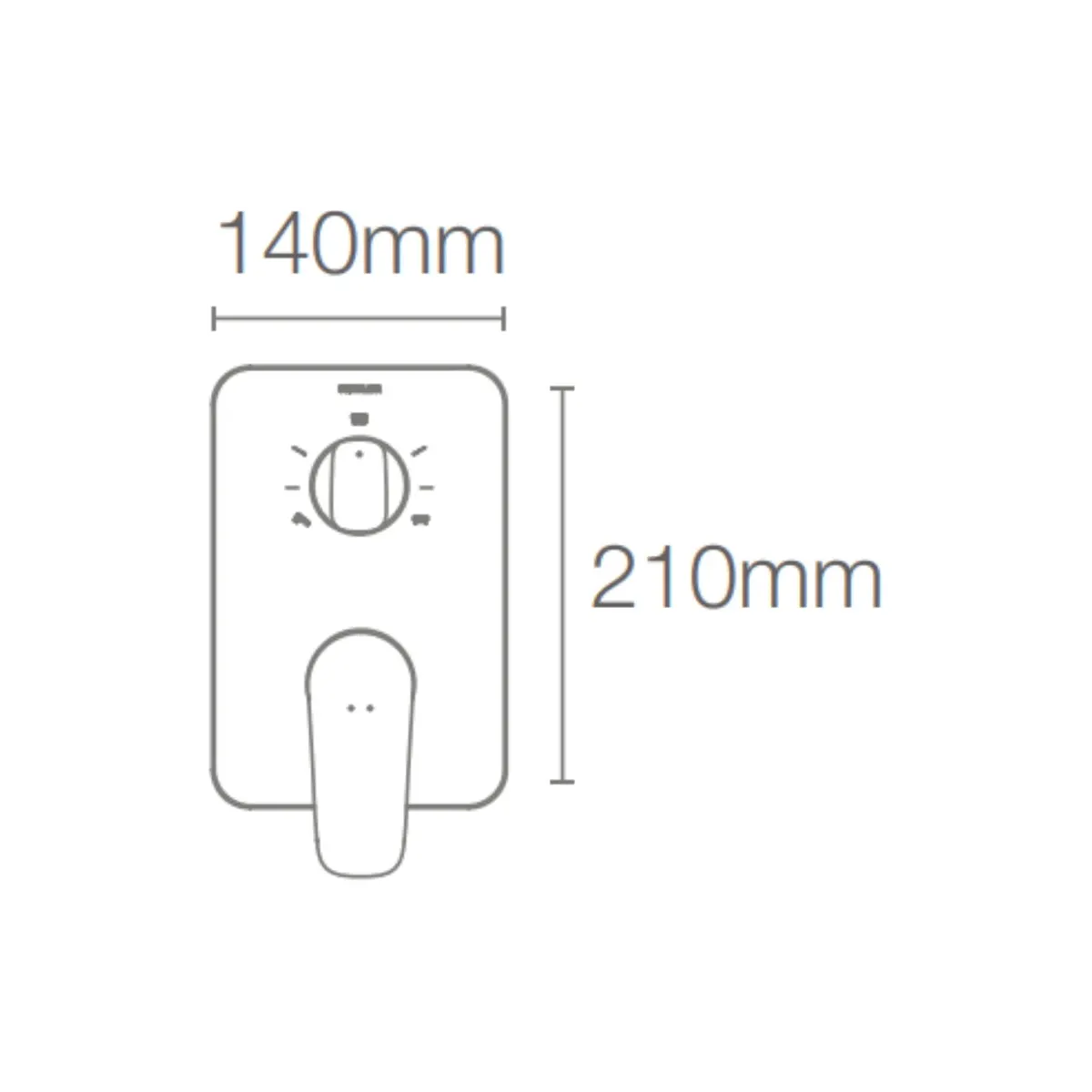 Kohler 3 way diverter aleo 77310IN-4FP-CP 77310IN-4FP-CP Chrome - image 2