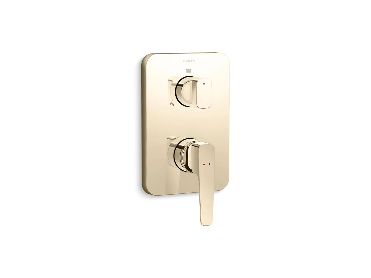 Kohler Aleo Plus 3 Way Diverter 77311IN-4FP-AF 77311IN-4FP-AF French Gold - image 1