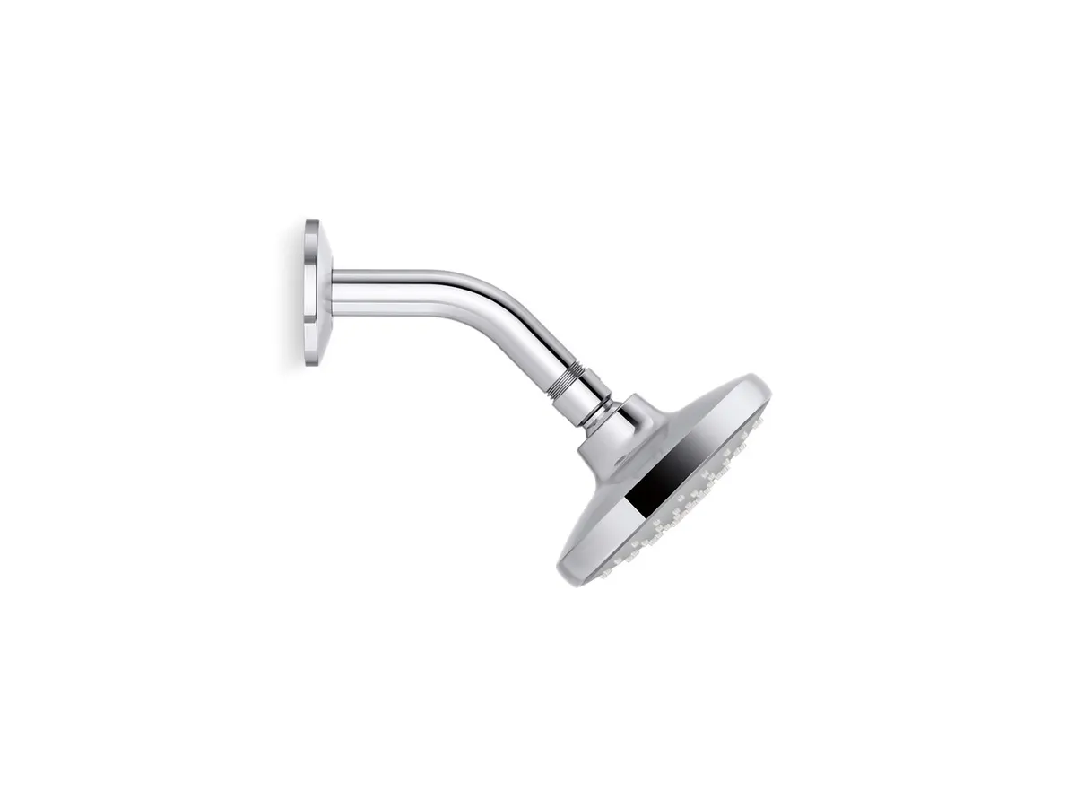 Kohler Rain Duet Overhead Shower, Single Flow, 23657IN-CP 23657IN-CP Chrome - image 2