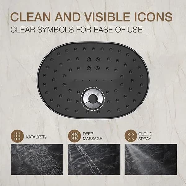 Kohler Statement Overhead Shower, Multi Flow, 26290IN-CP 26290IN-CP Chrome - image 5