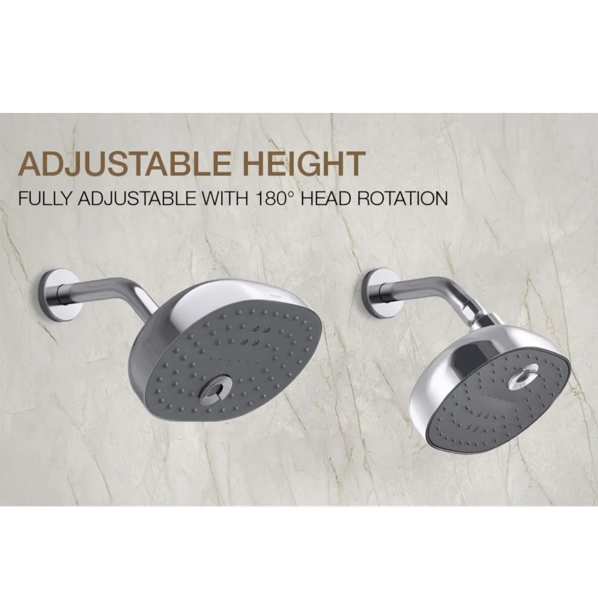 Kohler multi flow overhead shower statement 26290IN-CP 26290IN-CP Chrome - image 4