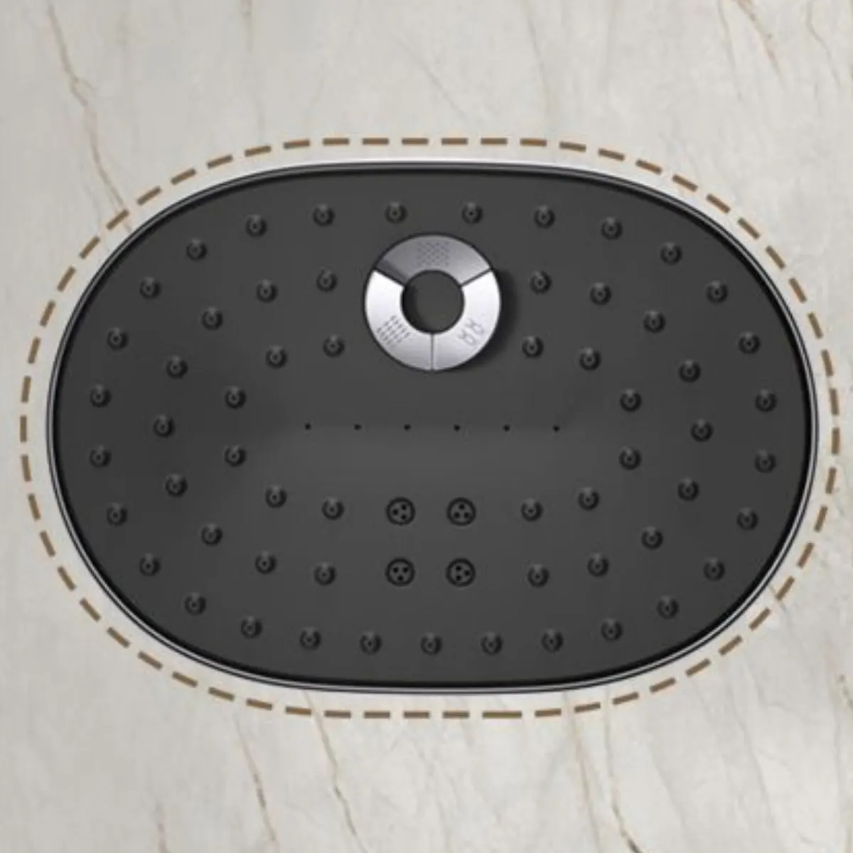 Kohler multi flow overhead shower statement 26290IN-CP 26290IN-CP Chrome - image 10