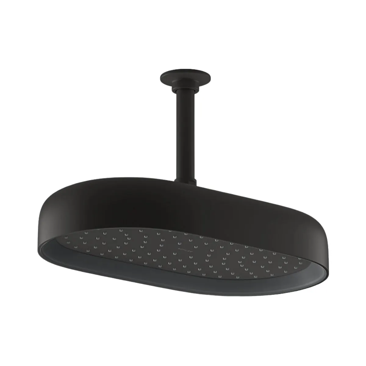 Kohler single flow overhead shower statement 26294IN-BL 26294IN-BL Black Matt - image 1