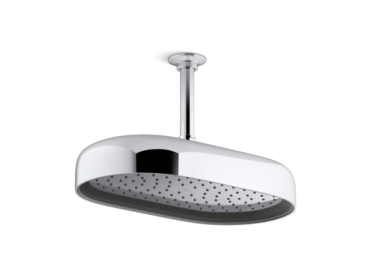Kohler Statement Overhead Shower, Single Flow, 26294IN-CP 26294IN-CP Chrome - image 1