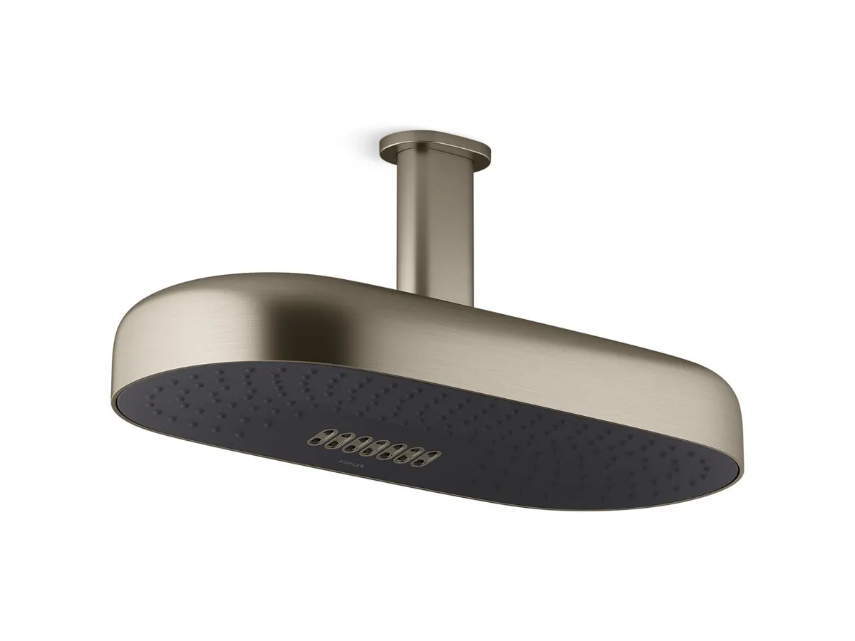 Kohler Statement Overhead Shower, Multi Flow, 26297IN-BV 26297IN-BV Brushed Bronze - image 1