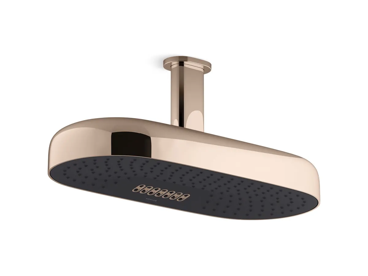 Kohler Statement Overhead Shower, Multi Flow, 26297IN-RGD 26297IN-RGD Rose Gold - image 1
