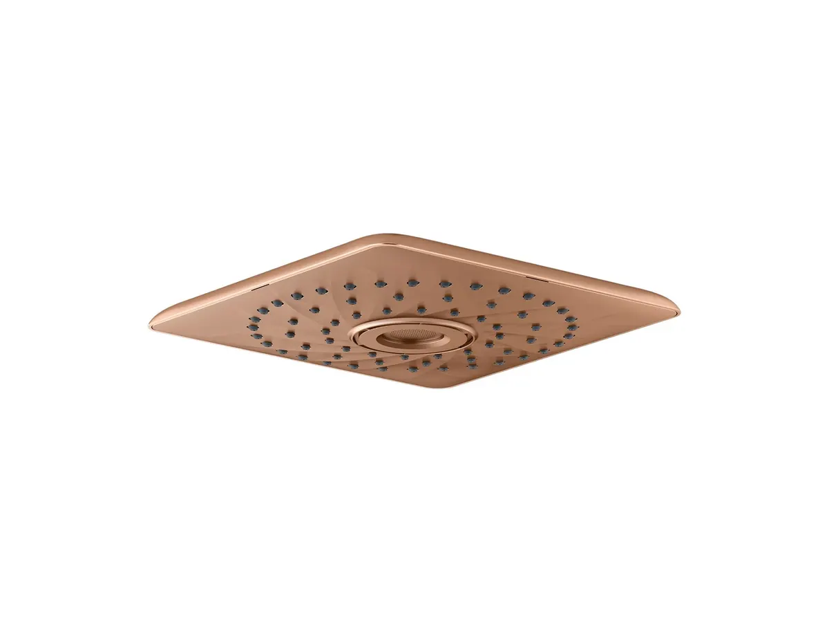 Kohler Rain Max Overhead Shower, Single Flow, 26855IN-BRD 26855IN-BRD Brushed Rose Gold - image 1
