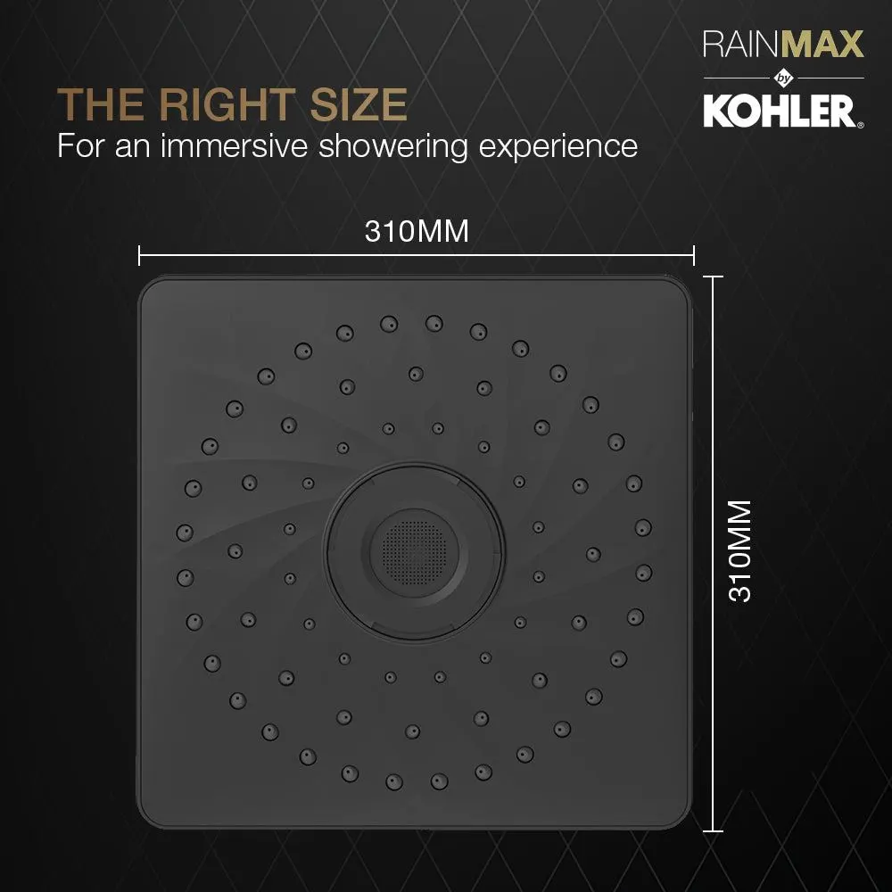 Kohler Rain Max Overhead Shower, Single Flow, 26856IN 26856IN-BL Matte Black - image 2