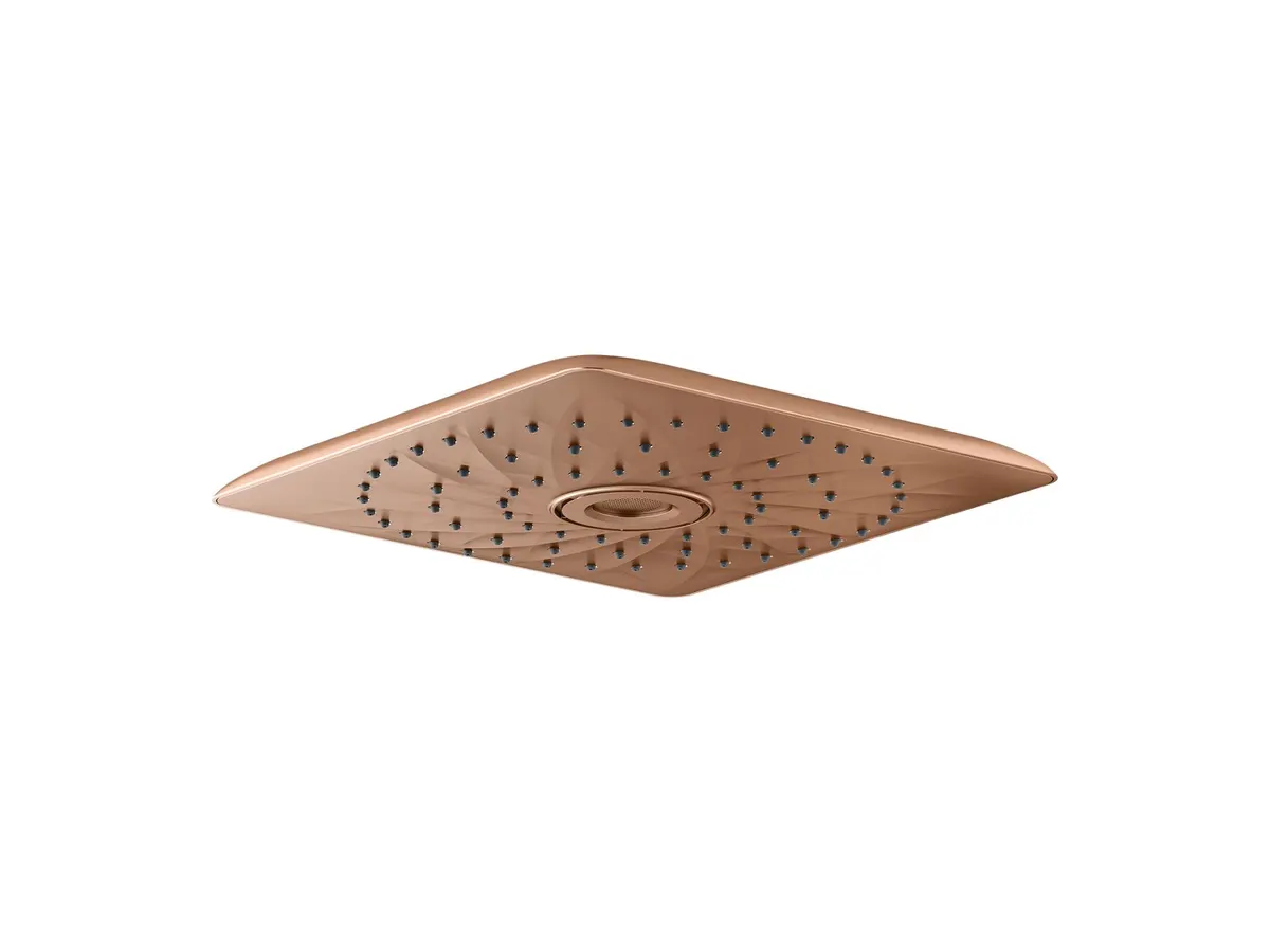 Kohler Rain Max Overhead Shower, Single Flow, 26856IN-BRD 26856IN-BRD Brushed Rose Gold - image 1