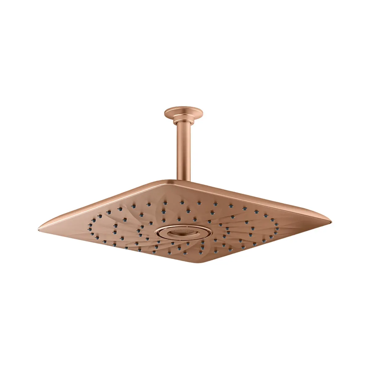 Kohler single flow overhead shower rain max 26856IN-BRD 26856IN-BRD Brushed Rose Gold - image 2