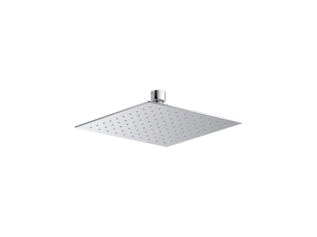 Kohler Rain Duet Overhead Shower, Single Flow, 73038IN-CL-CP 73038IN-CL-CP Chrome - image 1
