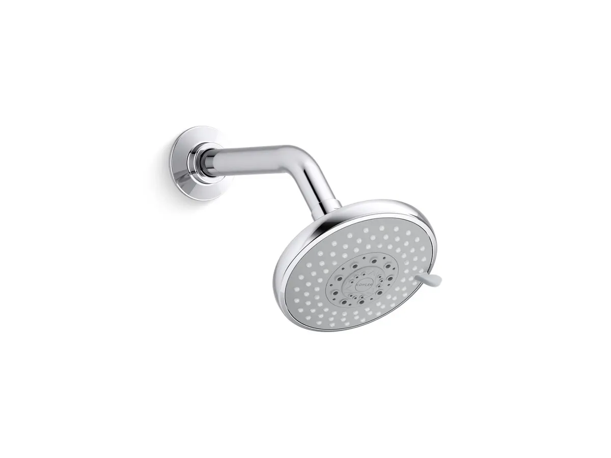 Kohler Rain Duet Overhead Shower, Multi Flow, 75924IN-CP 75924IN-CP Chrome - image 1