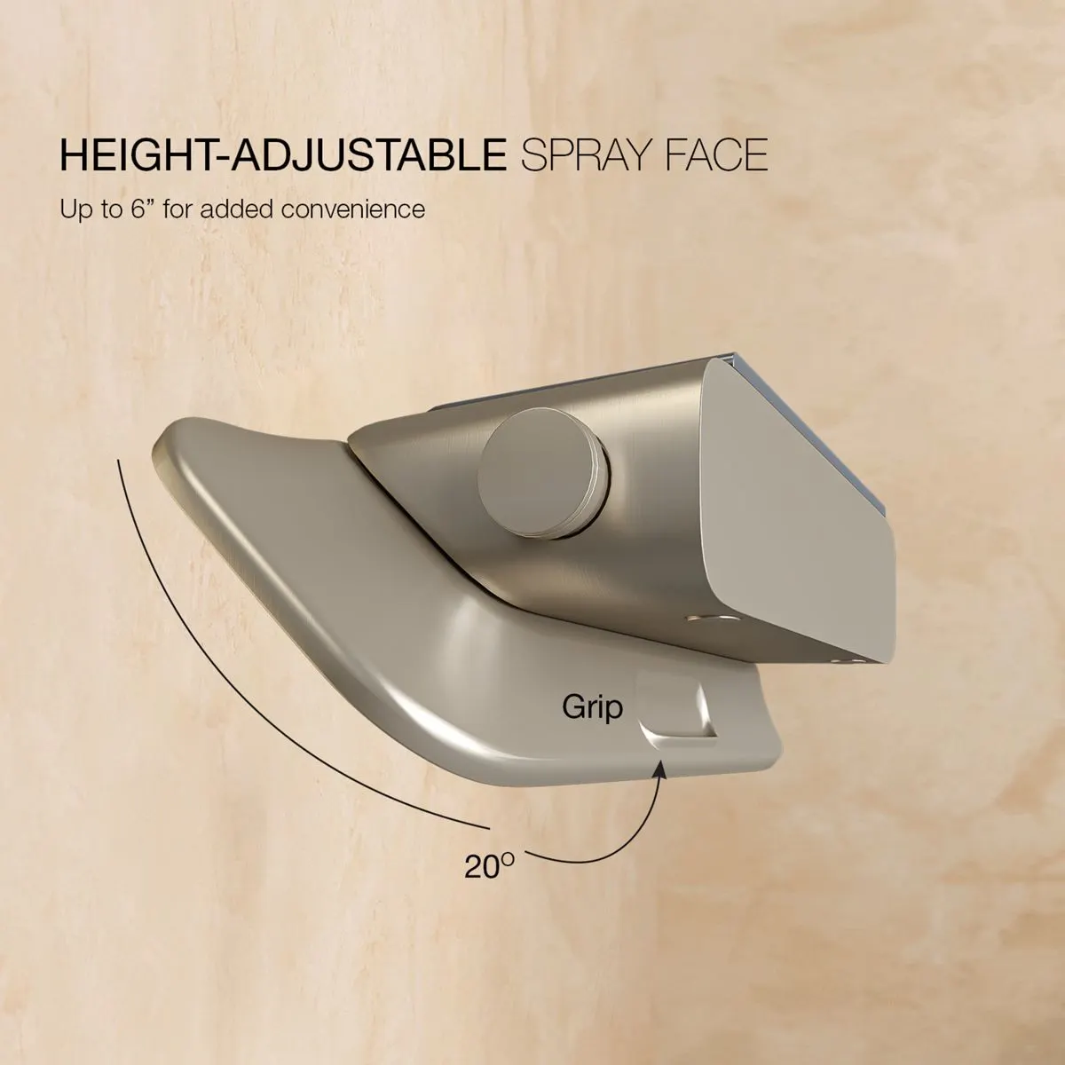 Kohler Radiance Shoulder Shower, Multi Flow, 34098IN-AF 34098IN-AF French Gold - image 6