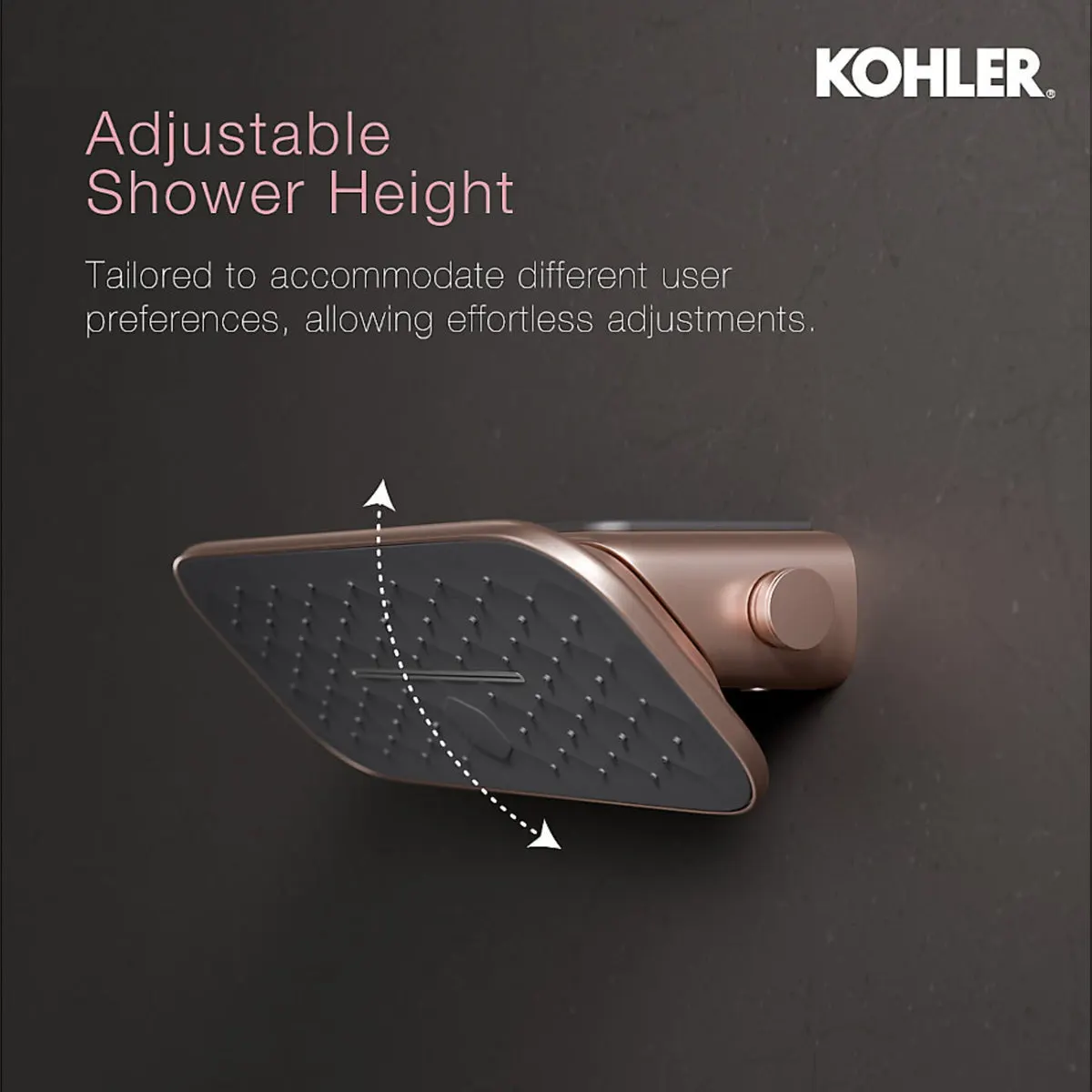 Kohler multi flow shoulder shower radiance 34098IN-RGD 34098IN-RGD Rose Gold - image 3