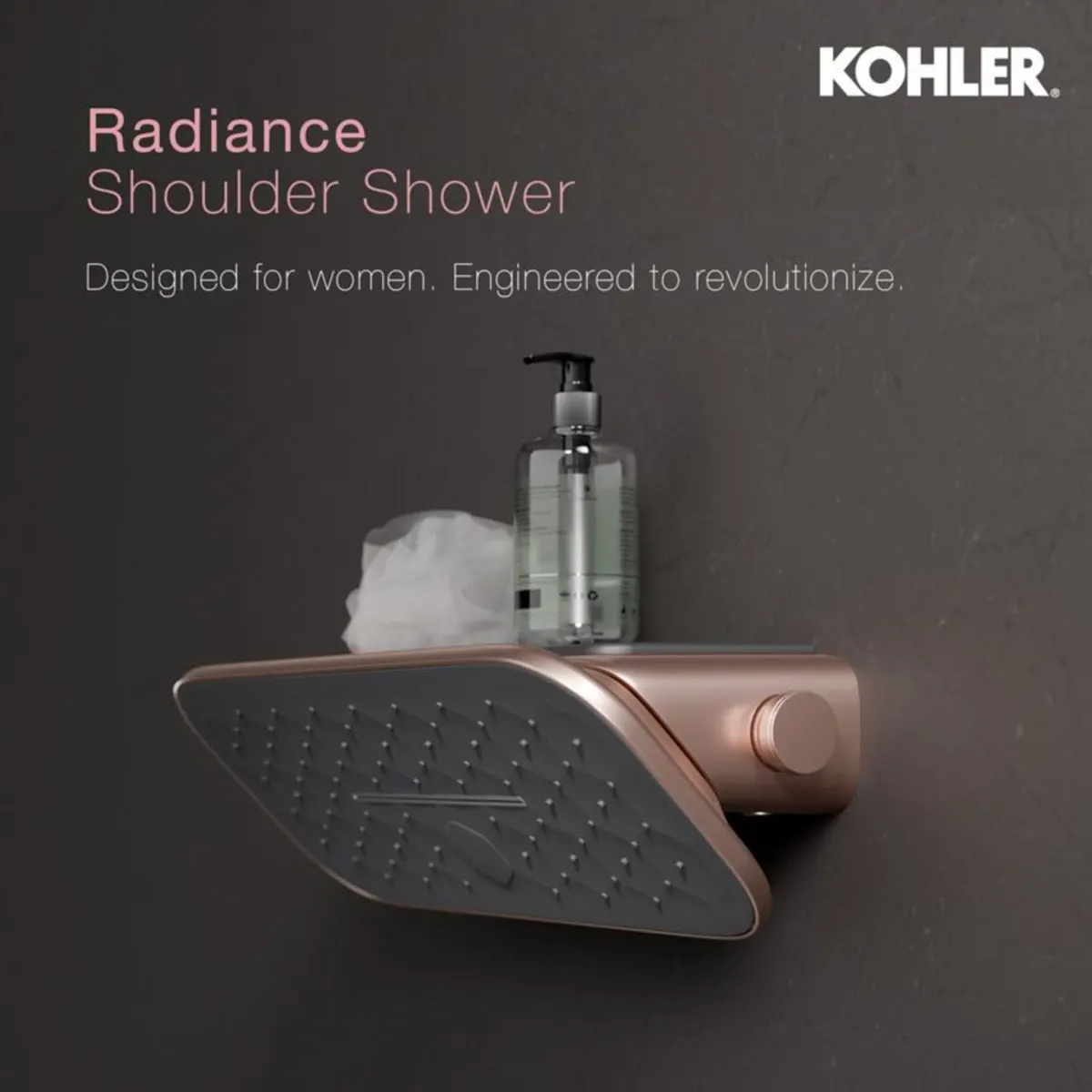 Kohler multi flow shoulder shower radiance 34098IN-RGD 34098IN-RGD Rose Gold - image 4