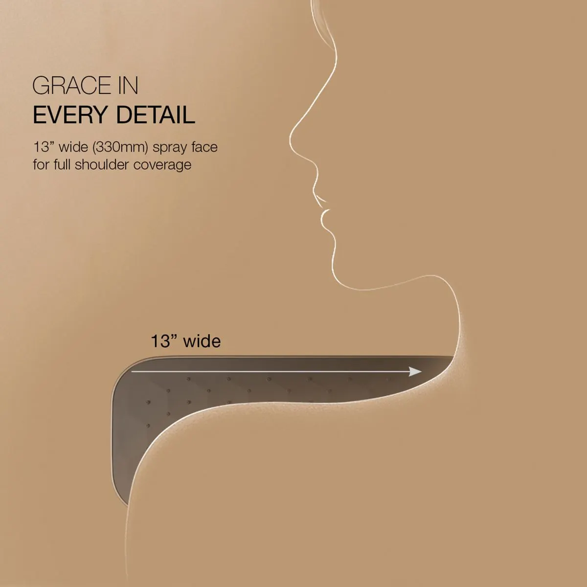 Kohler Radiance Shoulder Shower, Multi Flow, 34099IN-AF 34099IN-AF French Gold - image 4