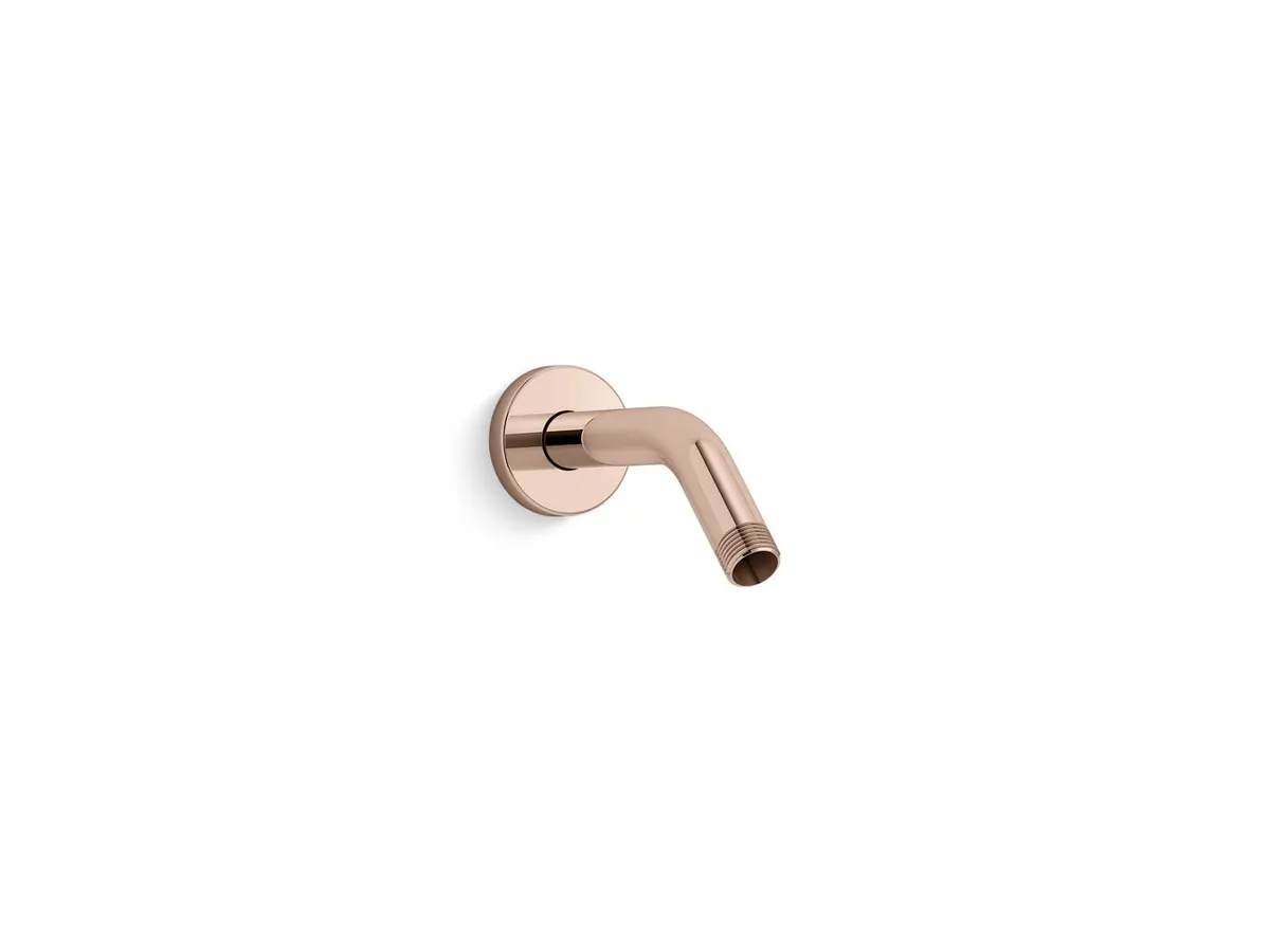 Kohler Round Shower Arm 165mm, Wall Mounted, 26318IN-RGD 26318IN-RGD Rose Gold - image 1