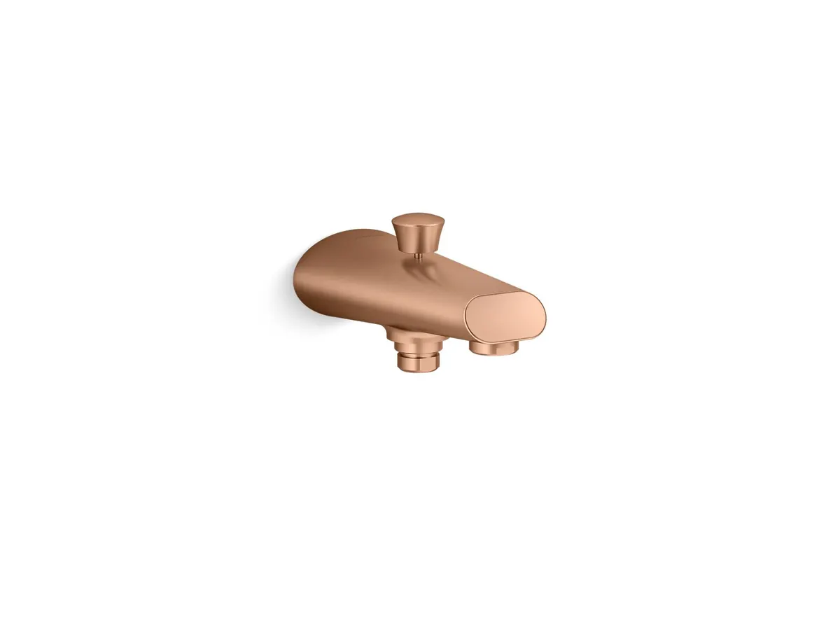 Kohler Complementary Brass Wall Spout 10386IN-BRD 10386IN-BRD Brushed Rose Gold - image 1
