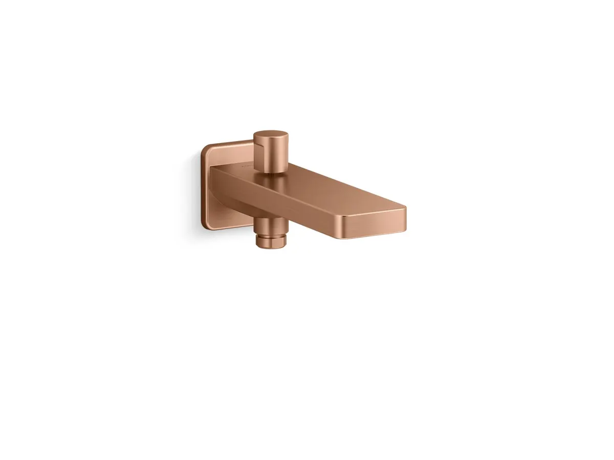 Kohler Parallel Wall Spout 23511IN-BRD 23511IN-BRD Brushed Rose Gold - image 1