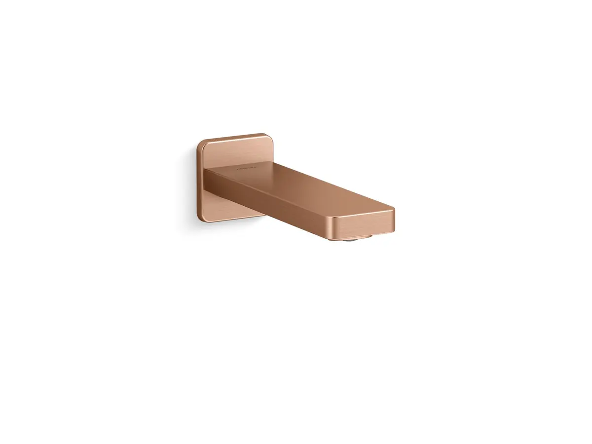 Kohler Parallel Wall Spout 23512IN-BRD 23512IN-BRD Brushed Rose Gold - image 1