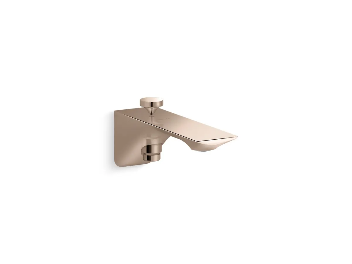 Kohler Modern Life Edge Wall Spout 25764IN-RGD 25764IN-RGD Rose Gold - image 1