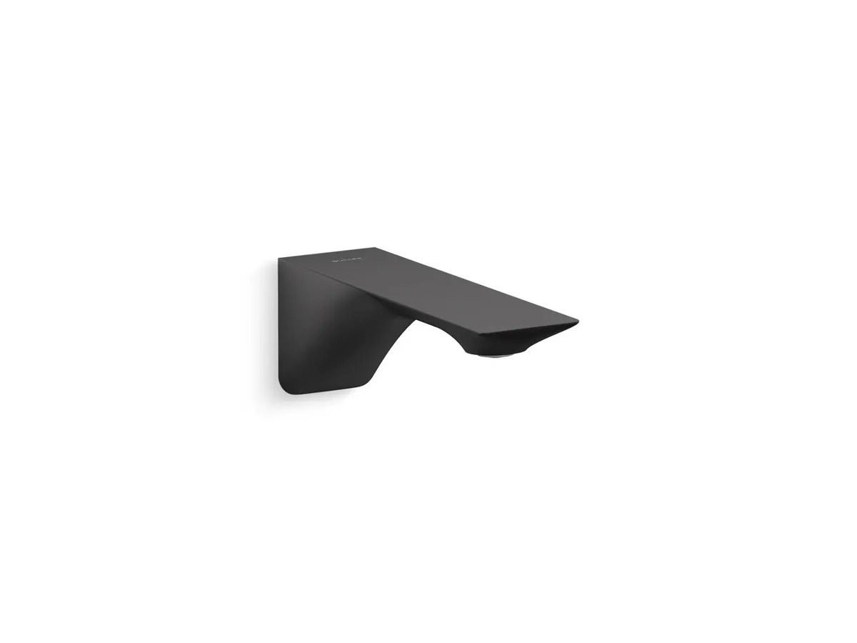 Kohler Modern Life Edge Wall Spout 25765IN-BL 25765IN-BL Matte Black - image 1