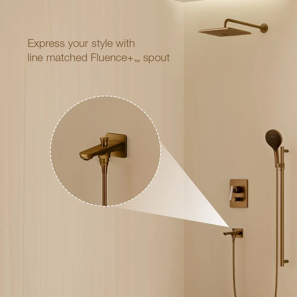Kohler Fluence Wall Spout 38891IN-BV 38891IN-BV Brushed Bronze - image 6