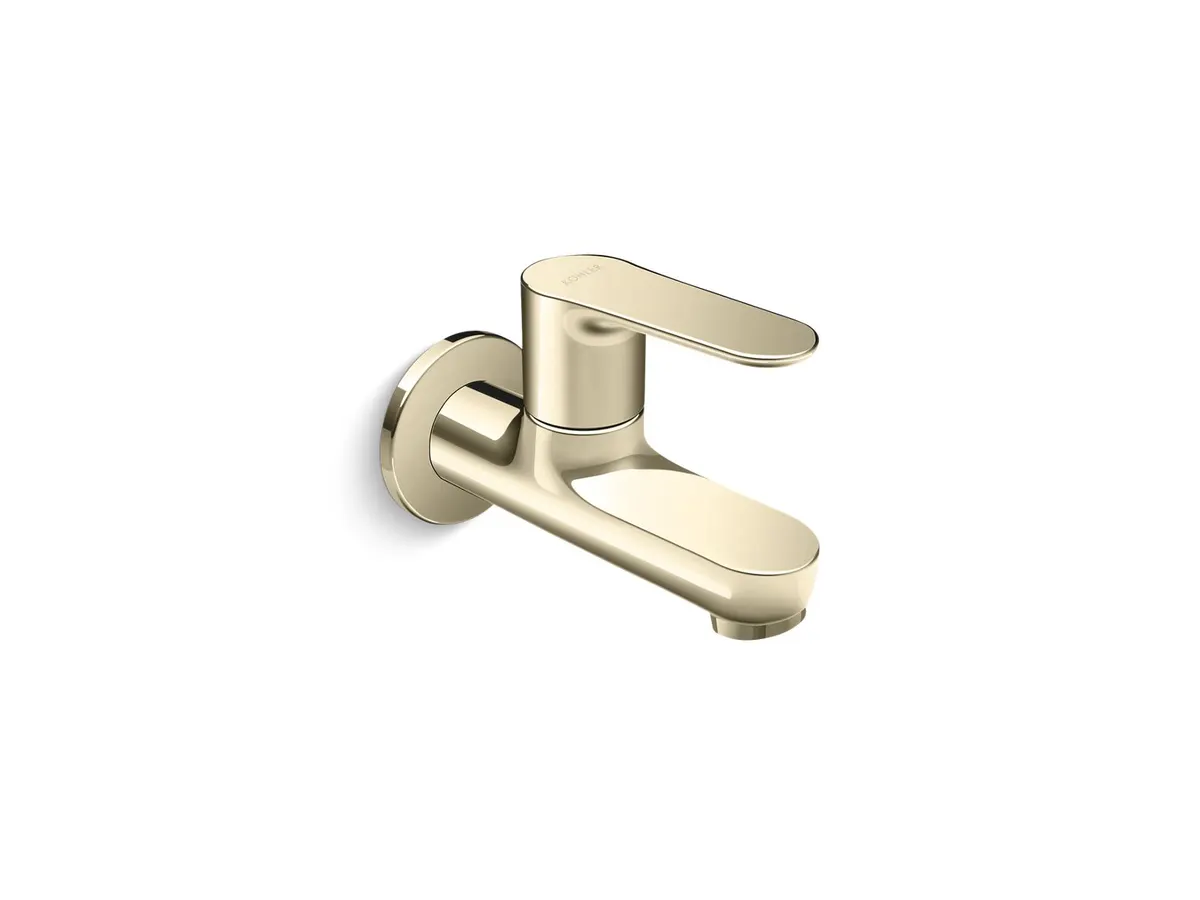 Kohler July Brass Bib Tap for WC Area, 16093IN-4-AF 16093IN-4-AF French Gold - image 1