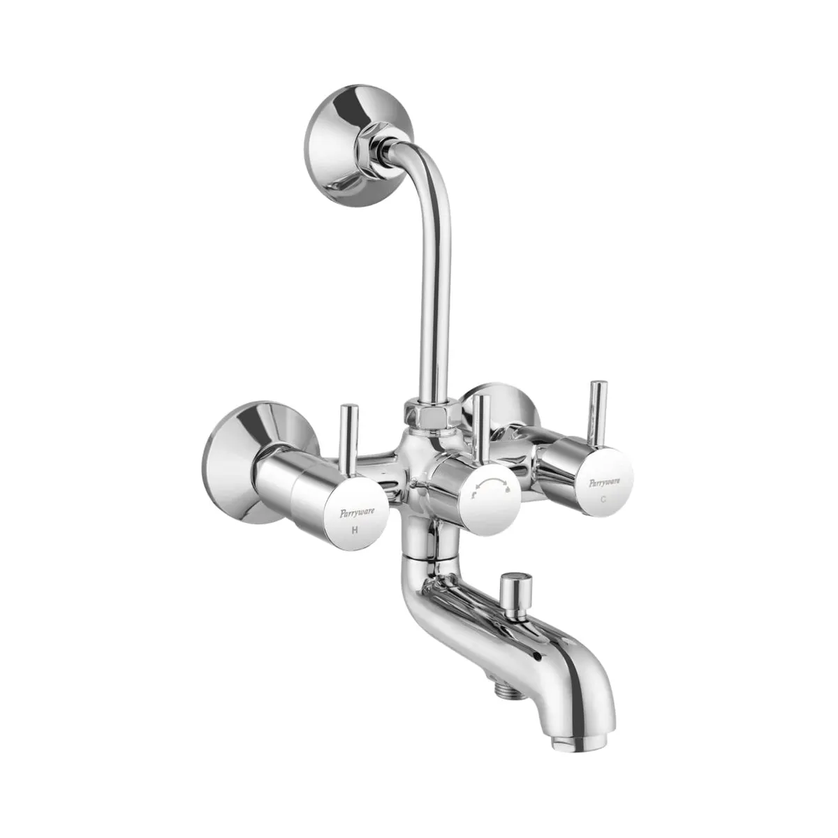 Parryware 3 way wall mixer agate pro max G3617A1 G3617A1 Chrome - image 1