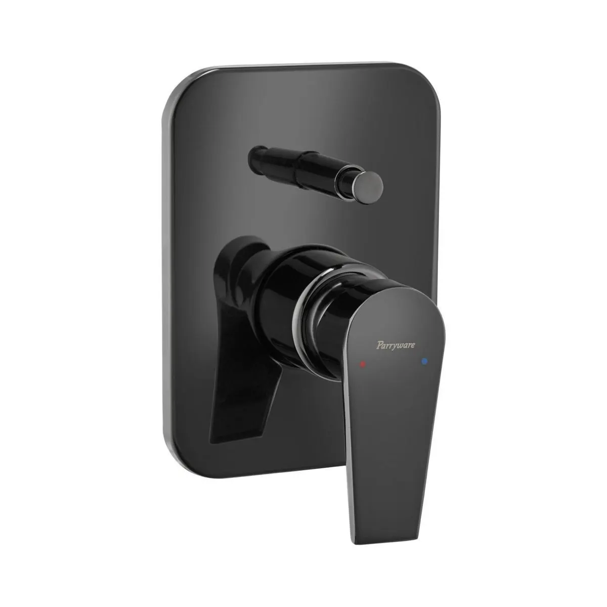 Parryware 2 way diverter praseo G5886A5 G5886A5 Shiny Black - image 1