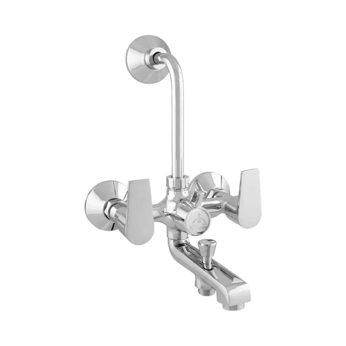 Parryware 3 way wall mixer praseo T1317A1 T1317A1 Chrome - image 1