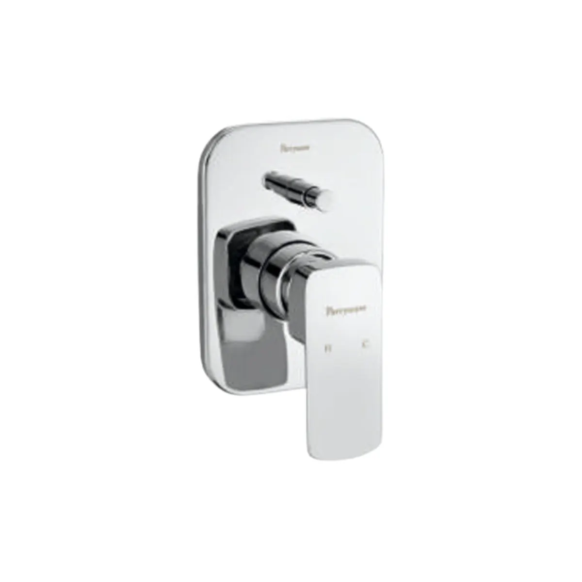 Parryware 1 way diverter quattro T2351A1 T2351A1 Chrome - image 1