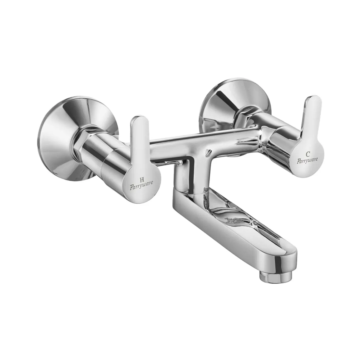 Parryware 1 way wall mixer claret T4641A1 T4641A1 Chrome - image 1