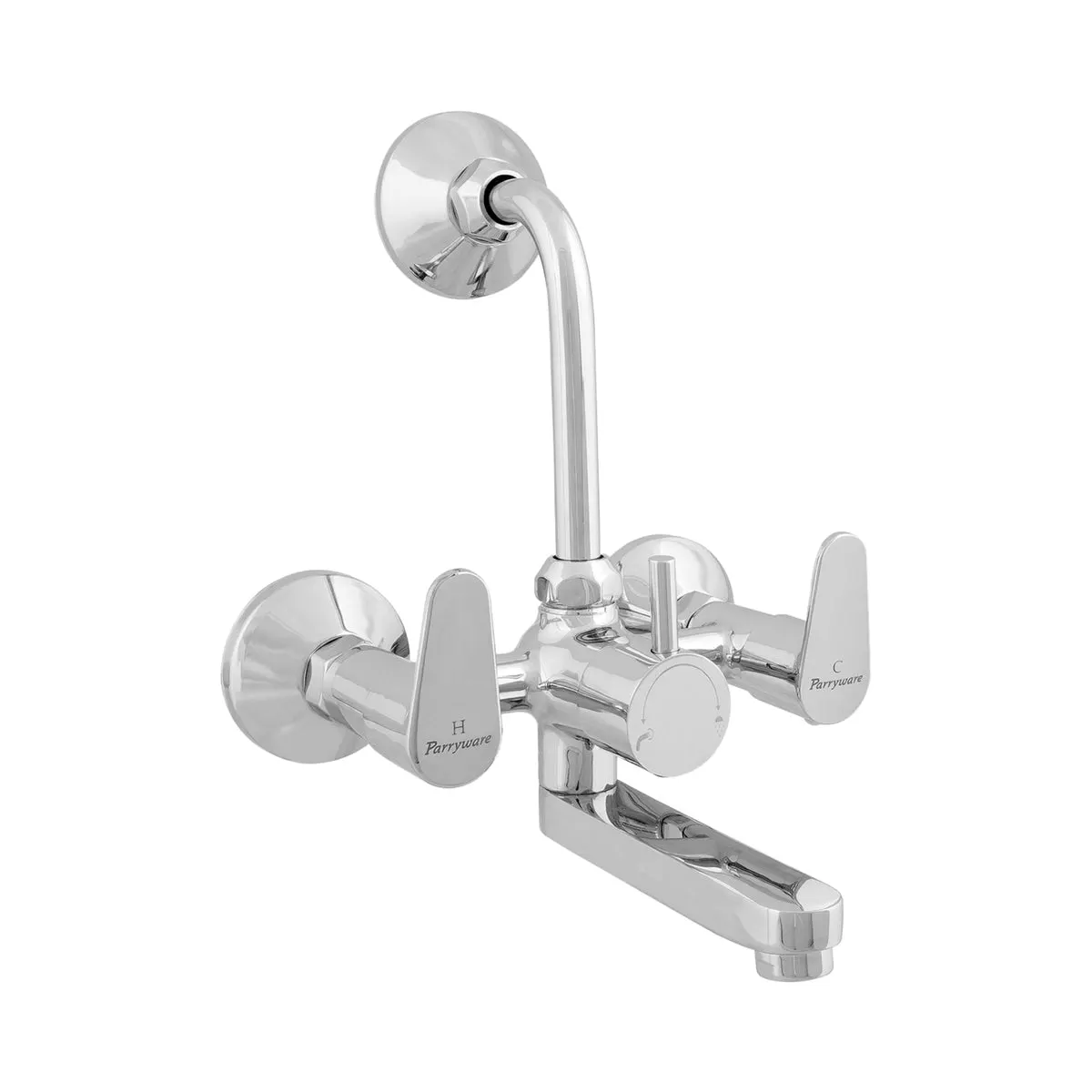 Parryware 2 way wall mixer uno T5016A1 T5016A1 Chrome - image 1