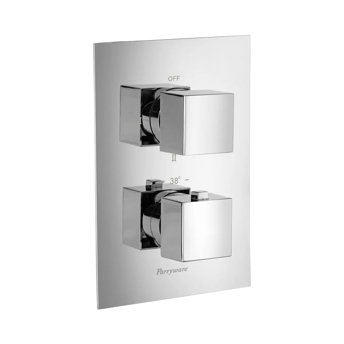 Parryware 3 way thermostatic diverter T5147A1 T5147A1 Chrome - image 1