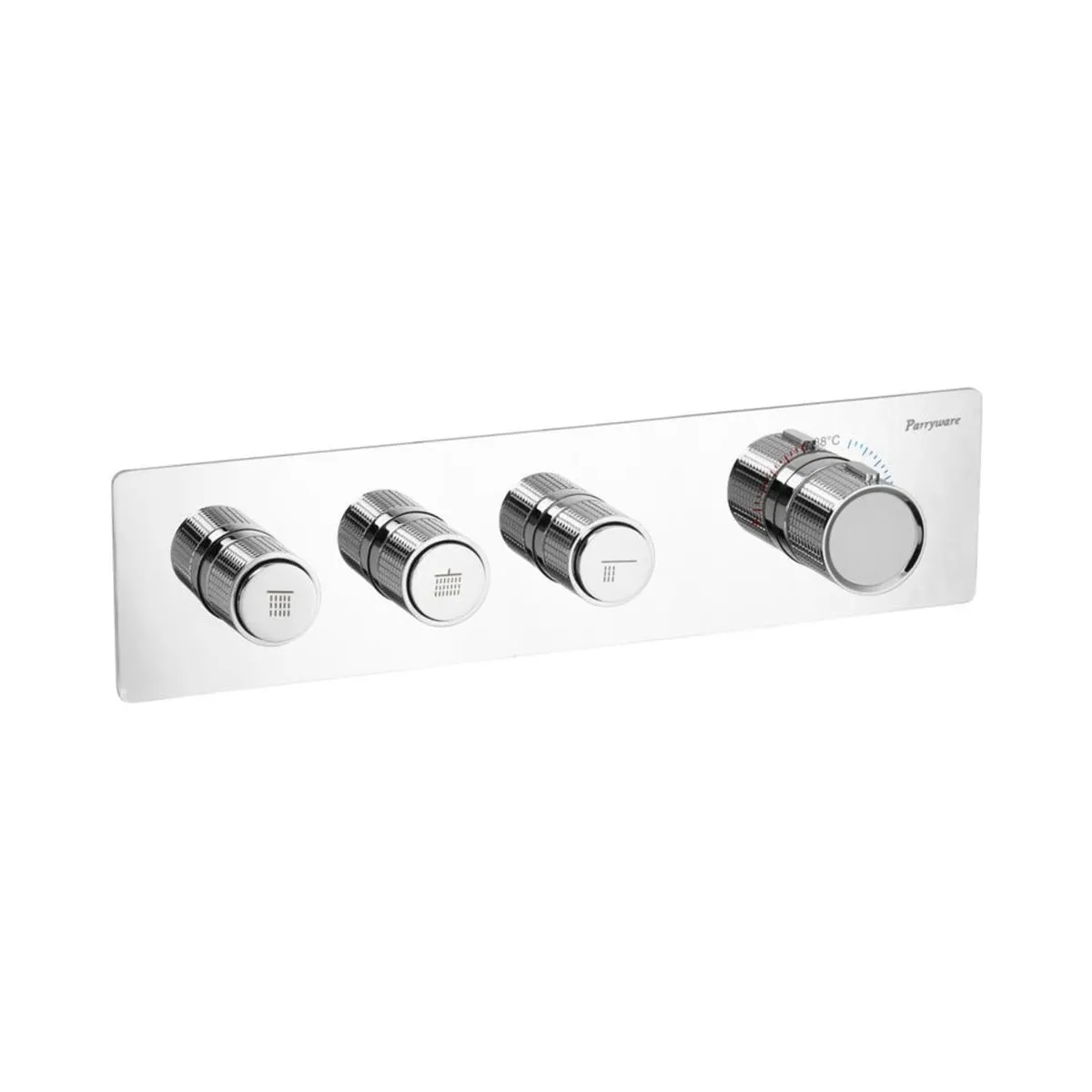 Parryware 3 way thermostatic diverter tune T6148A1 T6148A1 Chrome - image 1