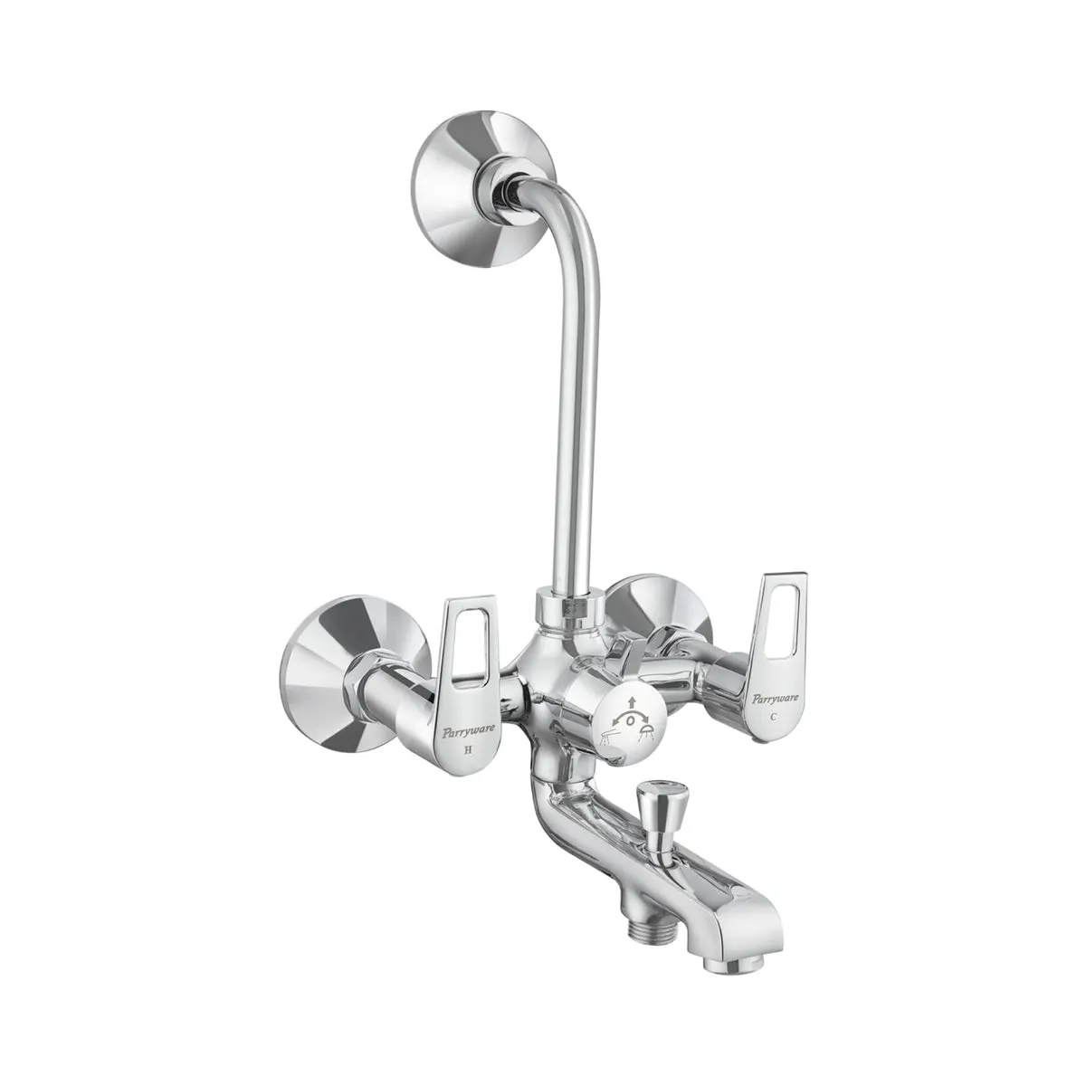 Parryware 3 way wall mixer espirion T7217A1 T7217A1 Chrome - image 1