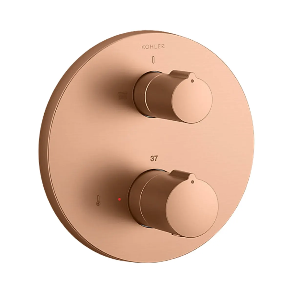 Kohler 2 way thermostatic diverter autosense 20741IN-9FP-BRD 20741IN-9FP-BRD Brushed Rose Gold - image 1