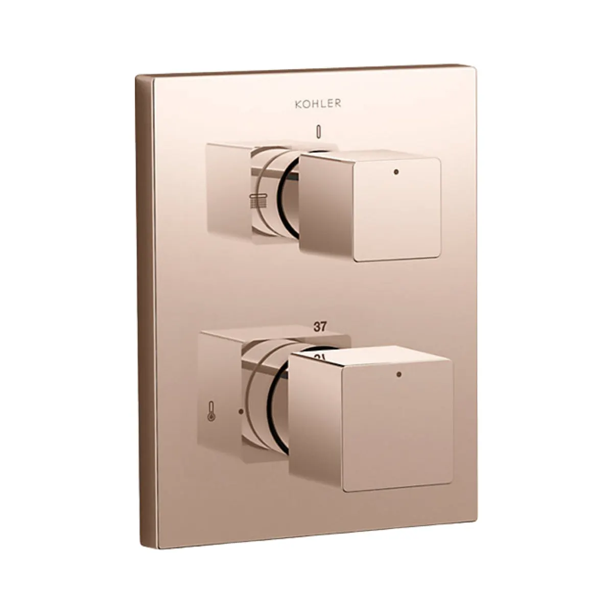 Kohler 2 way thermostatic diverter autosense 20742IN-9FP-RGD 20742IN-9FP-RGD Rose Gold - image 1