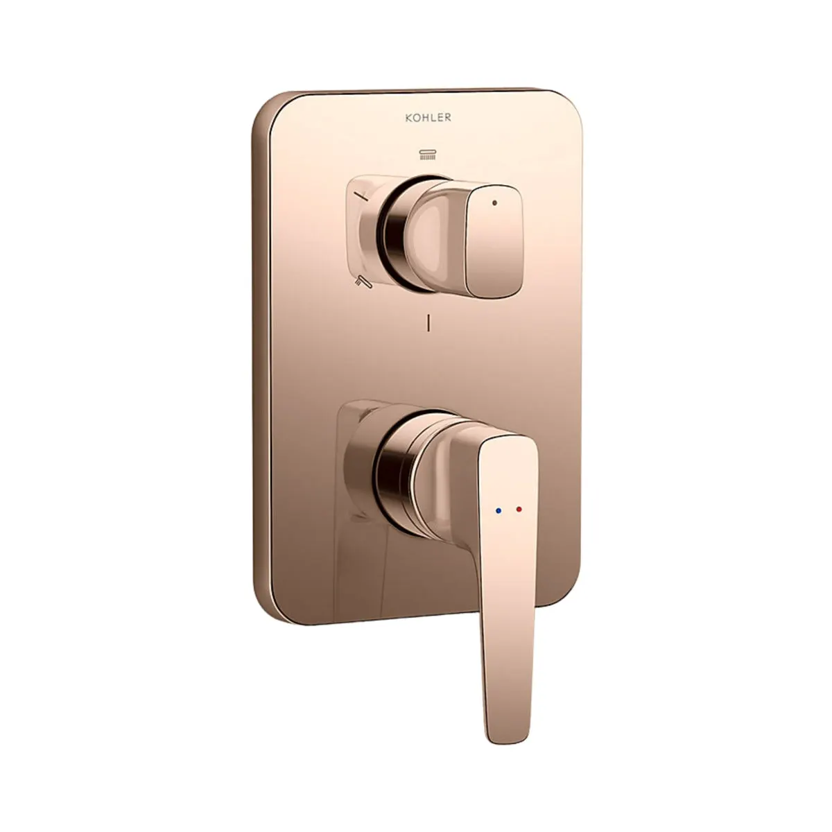 Kohler 3 way diverter aleo plus 22786IN-4-RGD 22786IN-4-RGD Rose Gold - image 1