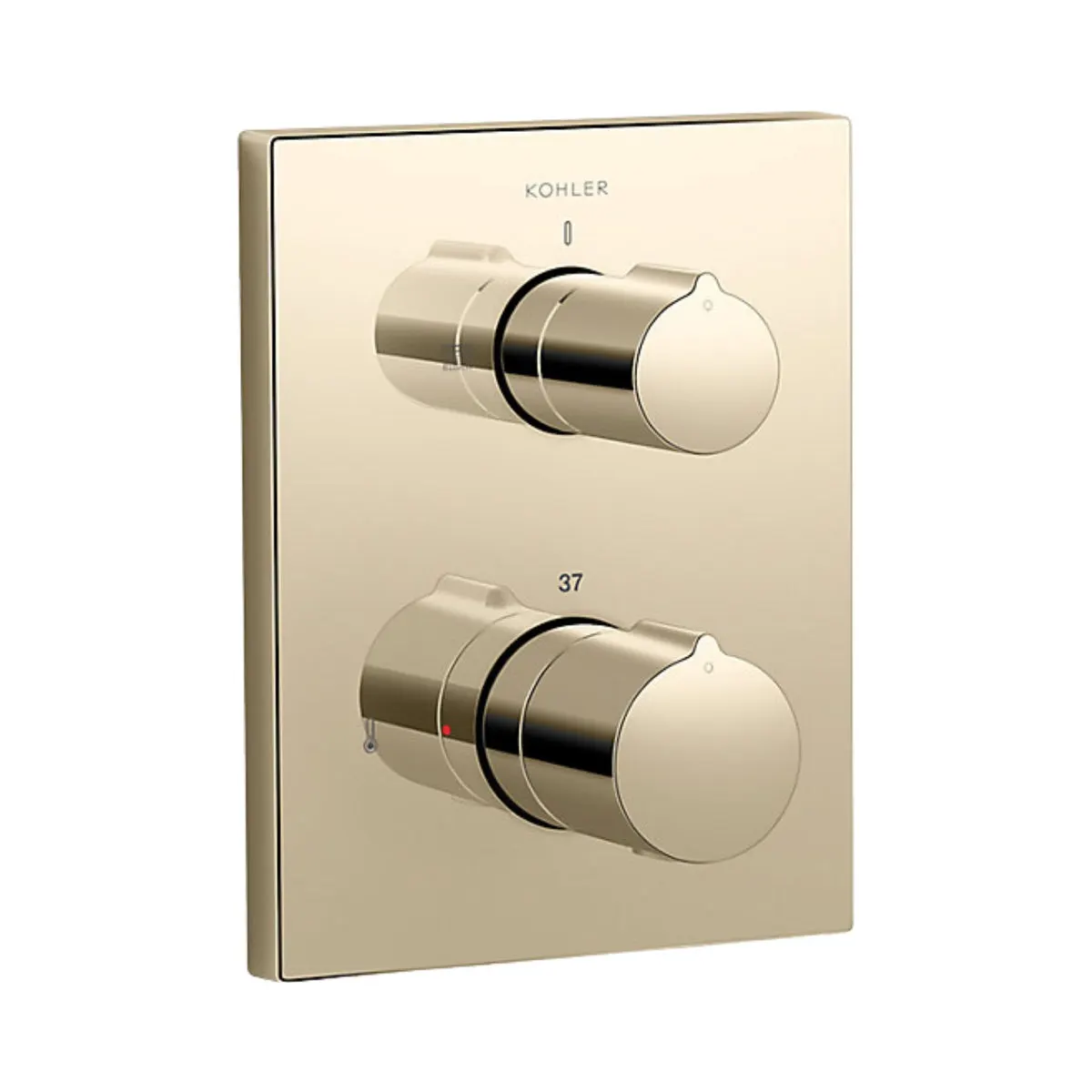 Kohler 2 way thermostatic diverter autosense 24431IN-9FP-AF 24431IN-9FP-AF French Gold - image 1