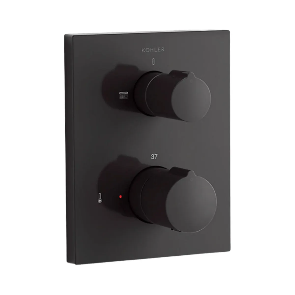 Kohler 2 way thermostatic diverter autosense 24431IN-9FP-BL 24431IN-9FP-BL Black Matt - image 1
